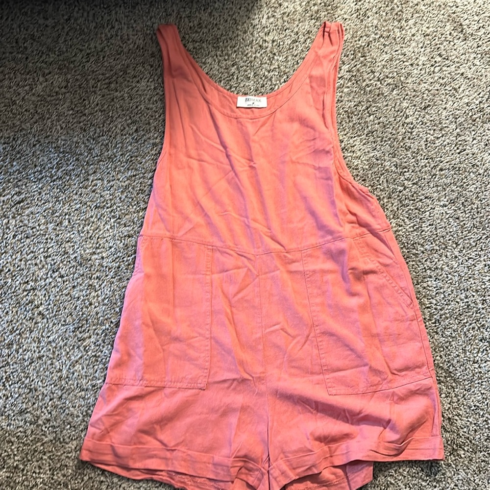 Peach Zenana Romper